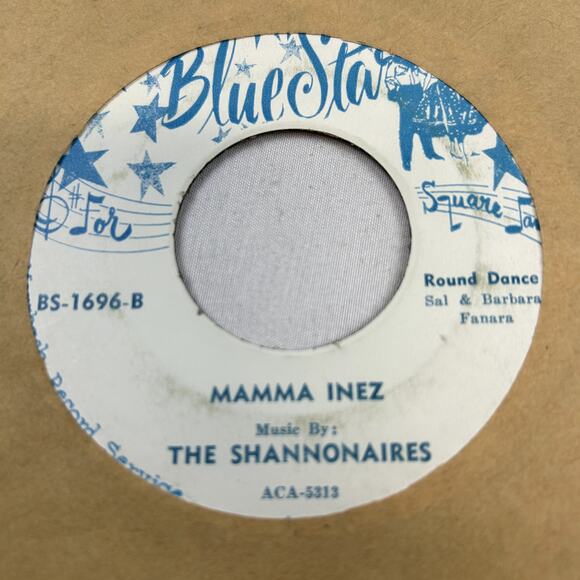 2 Vinyl 45 RPM Records Round Dance Square Dancin Shannonaires & Texans - Picture 2 of 5